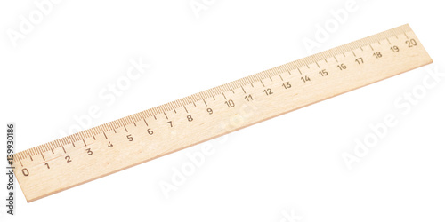 wooden ruler