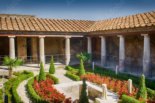 Typical luxury house in Pompeii