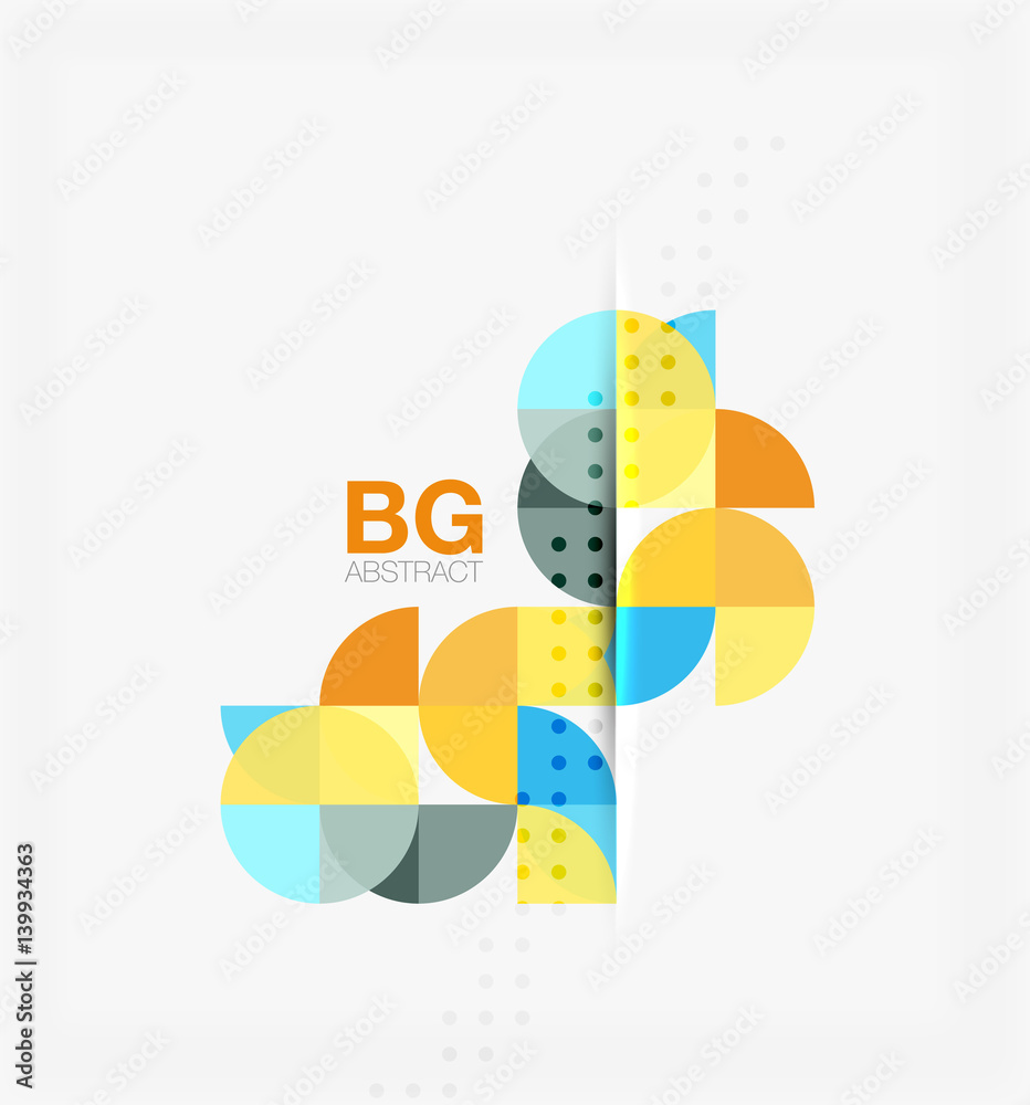 Modern geometrical abstract background Modern geometrical abstract background