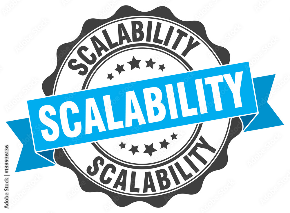 Fototapeta premium scalability stamp. sign. seal