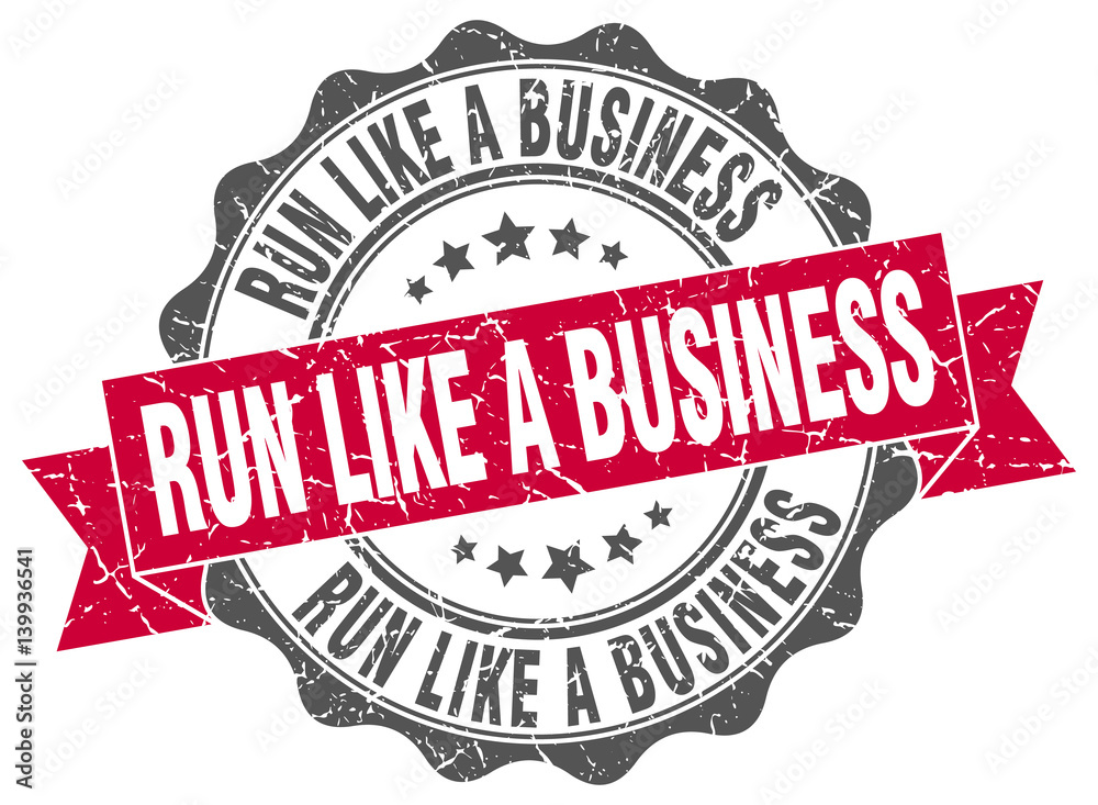 Fototapeta premium run like a business stamp. sign. seal