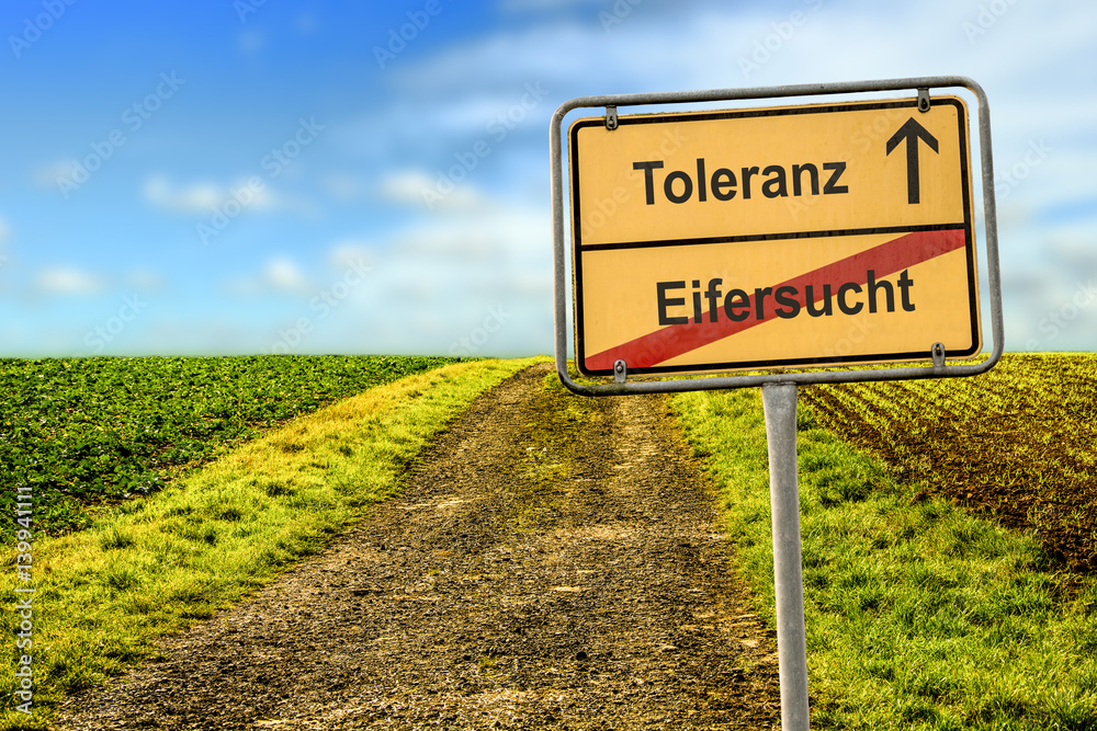 Schild 177 - Toleranz