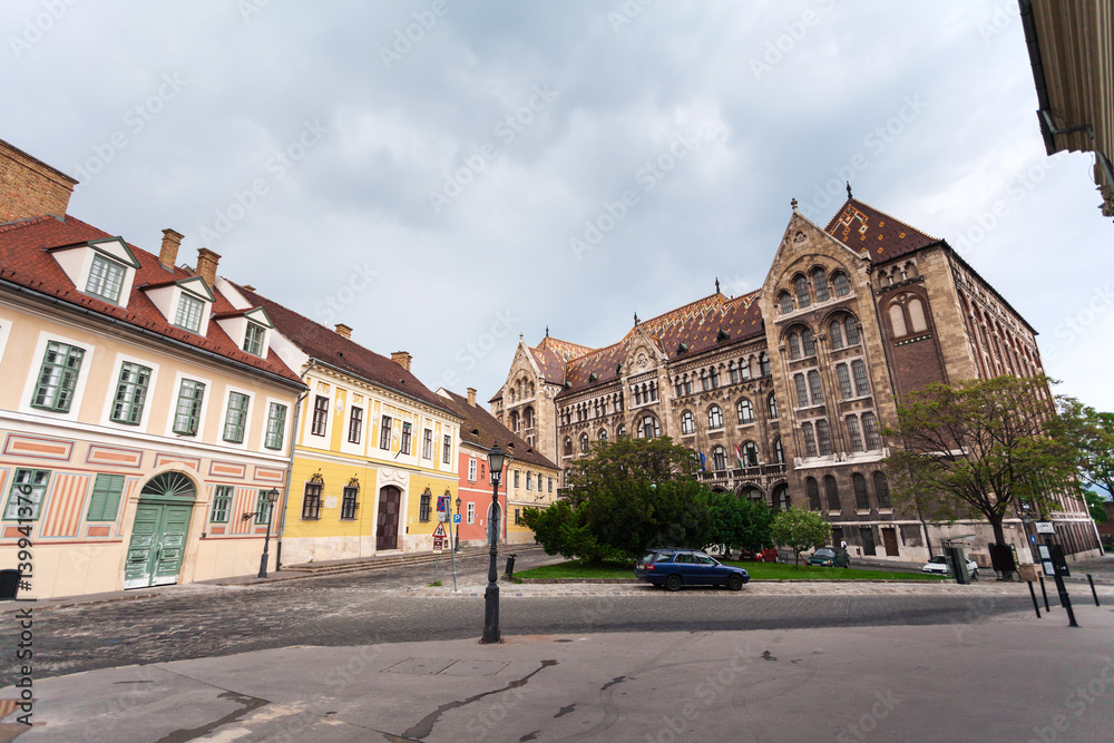 The Building of National Archives of Hungary in Budapest. The Building of National Archives of Hungary in Budapest.