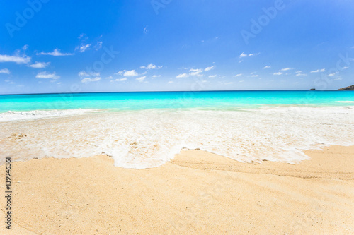 Beach of the Seychelles  Island Mah    Beach Anse Intendance