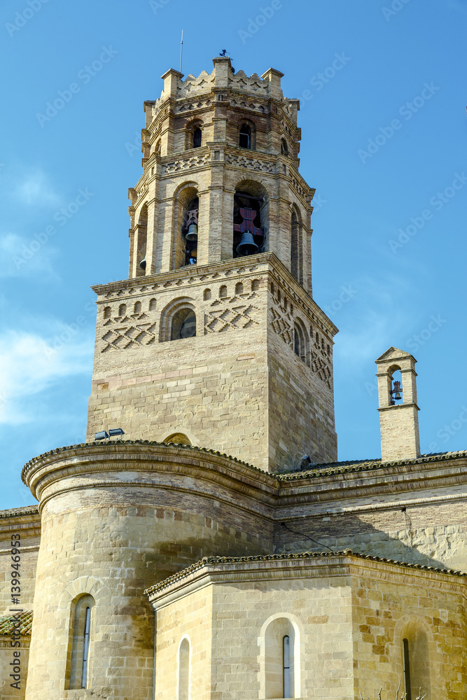 Cathedral of Santa Maria del Romeral Monzon  Spain