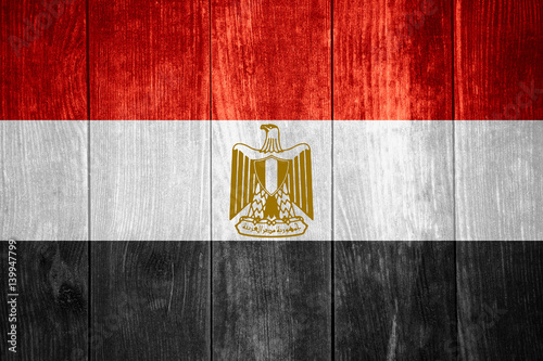 Canvastavla flag of Egypt
