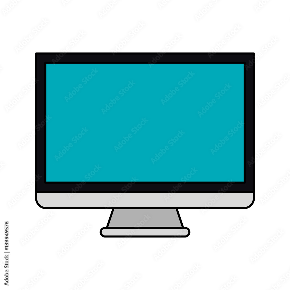 computer monitor icon image vector illustration design computer monitor icon image vector illustration design