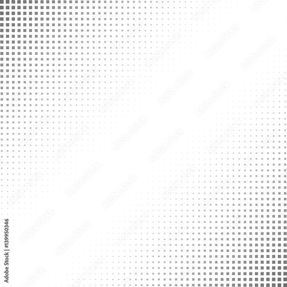 banner with grey squares in the corners. abstract poster. white background. vector illustration.