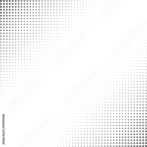 banner with grey squares in the corners. abstract poster. white background. vector illustration.