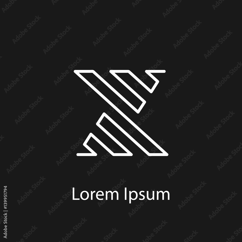 Abstract business logo. Universal creative symbol. Logo design vector template. Abstract business logo. Universal creative symbol. Logo design vector template.