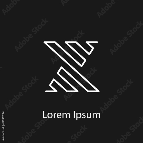 Abstract business logo. Universal creative symbol. Logo design vector template.