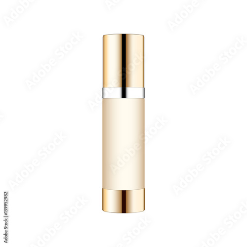 Vector illustration of cosmetic container