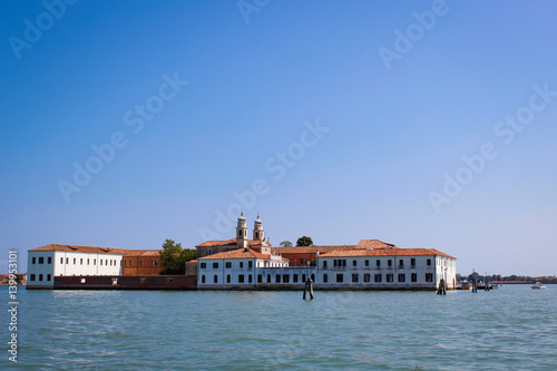 San Servolo island near Venice, Italy photo