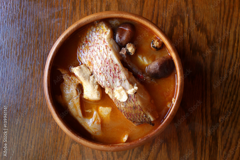 Obraz fish soup