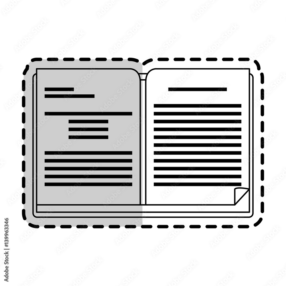 open book icon image vector illustration design open book icon image vector illustration design