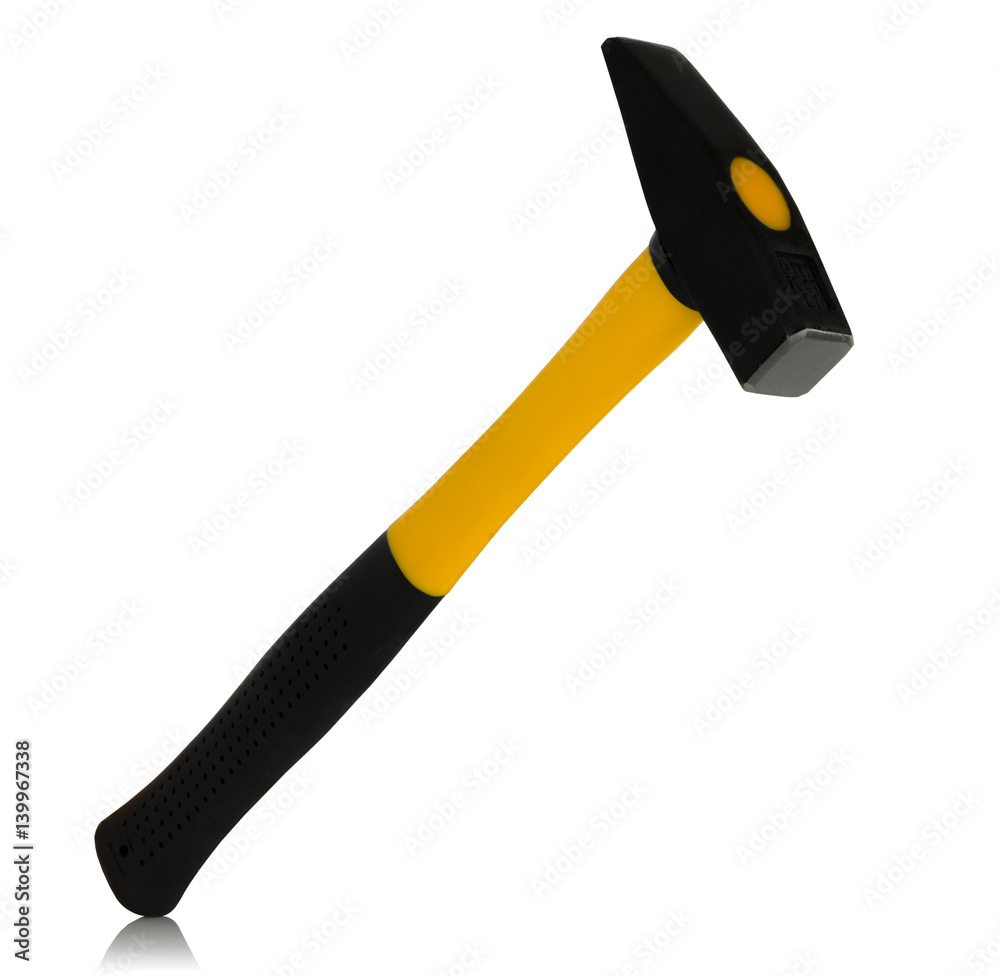 machinist hammer with fiberglass handle Stock Photo | Adobe Stock