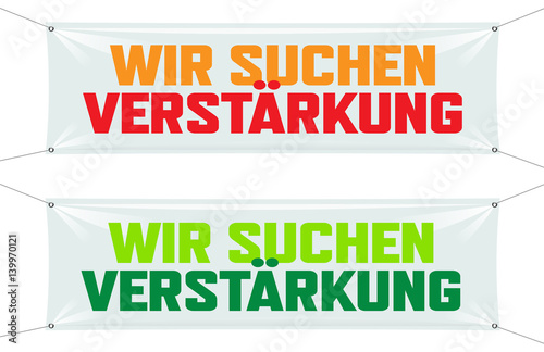 Wir suchen Verstärkung