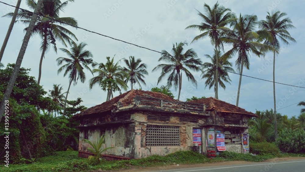 Casa abandonada Srilanka