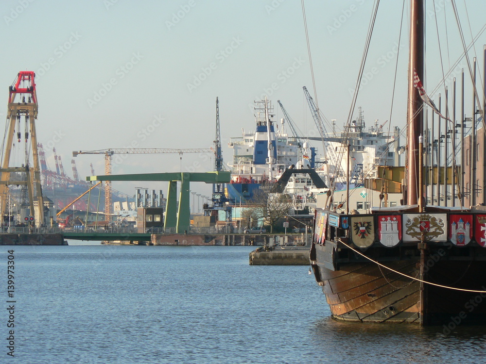 in einem hafen