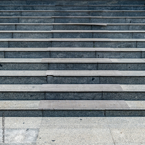 Gray concrete Staircase