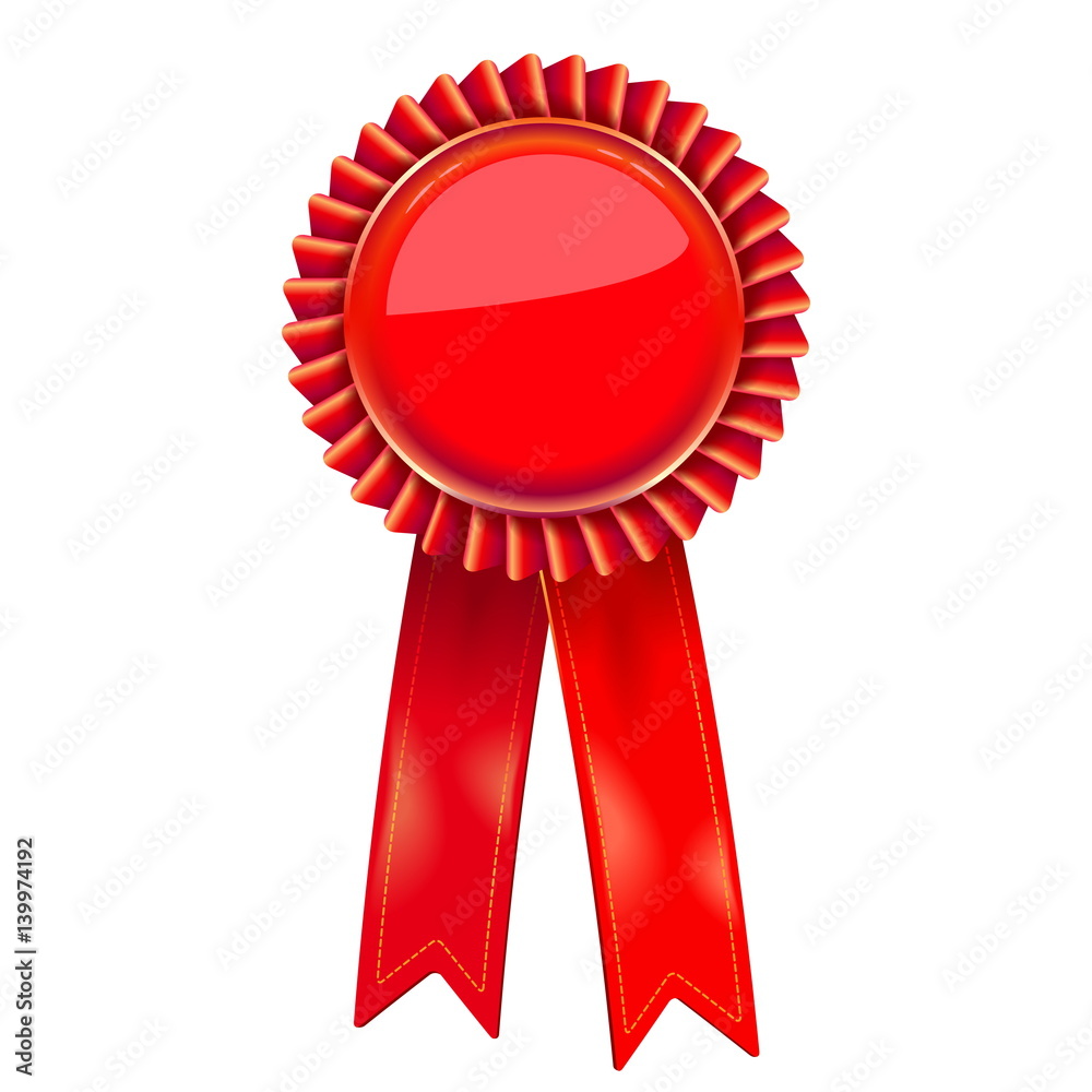Vector Red Medal Vector Red Medal