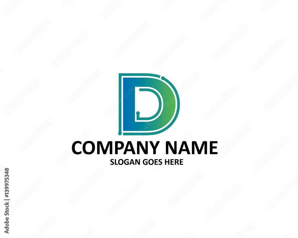 D Letter Logo D Letter Logo