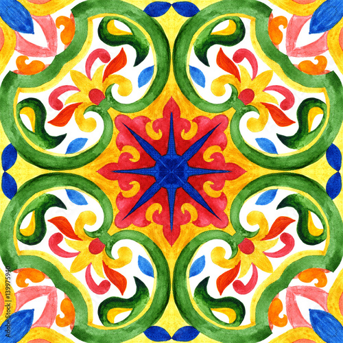 Portuguese azulejo tiles. Blue and white gorgeous seamless patterns. For scrapbooking, wallpaper, cases for smartphones, web background, print, surface texture, pillows, towels, linens bags T-shirts