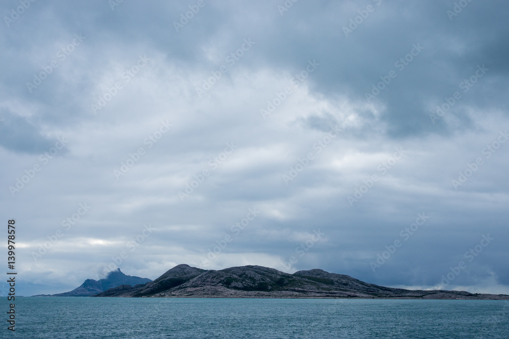 Iles près des côtes norvégiennes