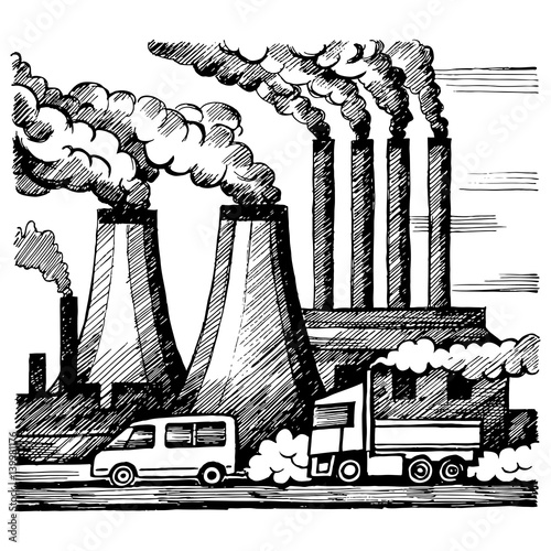 Ecology air and atmosphere pollution