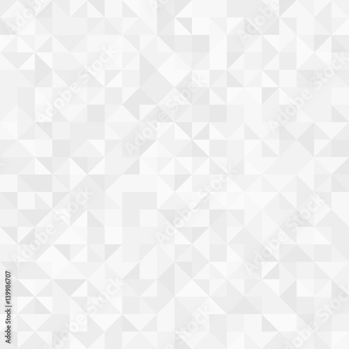 Geometric vector pattern with light triangles. Geometric modern ornament. Seamless abstract background © Fine Art Studio