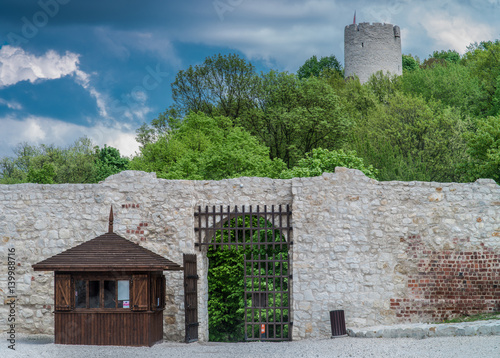 old castle in the mountains