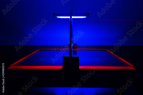 air hockey table photo