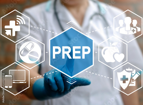 Фотография Pre-Exposure Prophylaxis prevent HIV medicine concept