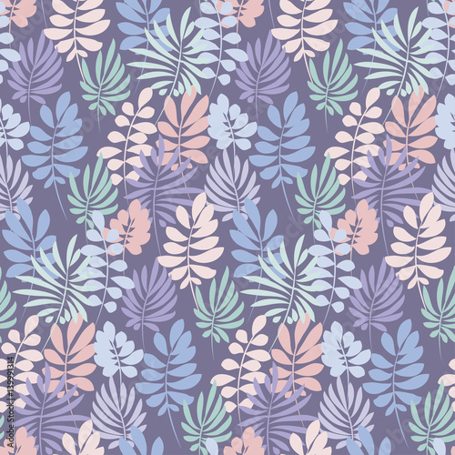 Tender violet and rosy colo...
