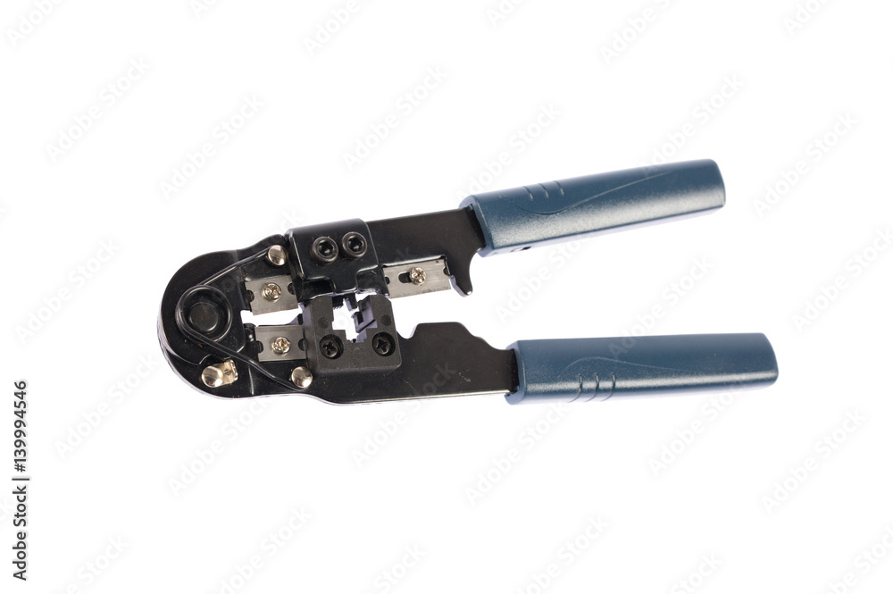 Cable Cutter isolated on a white background Cable Cutter isolated on a white background