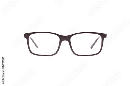 Glasses isolated on a white background