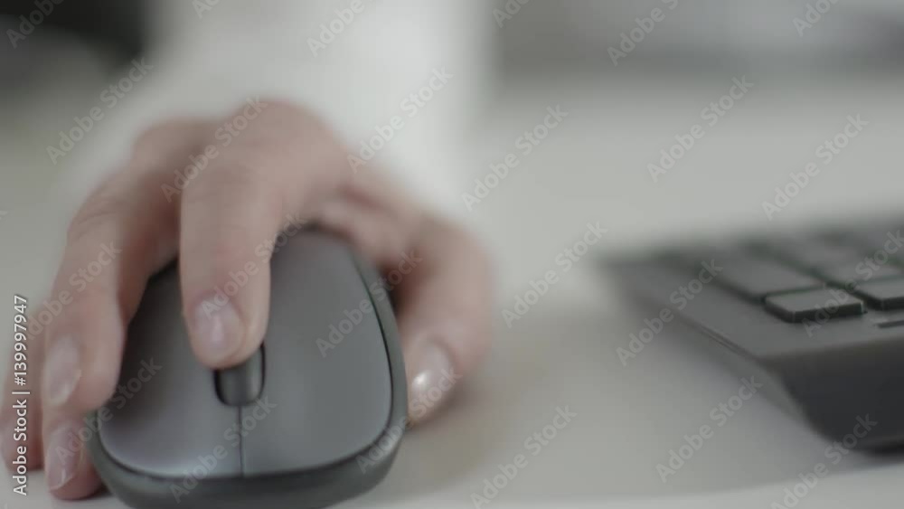 Computer Maus im Büro
