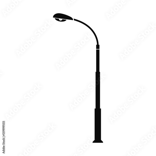 Street lamppost vector illustration photo