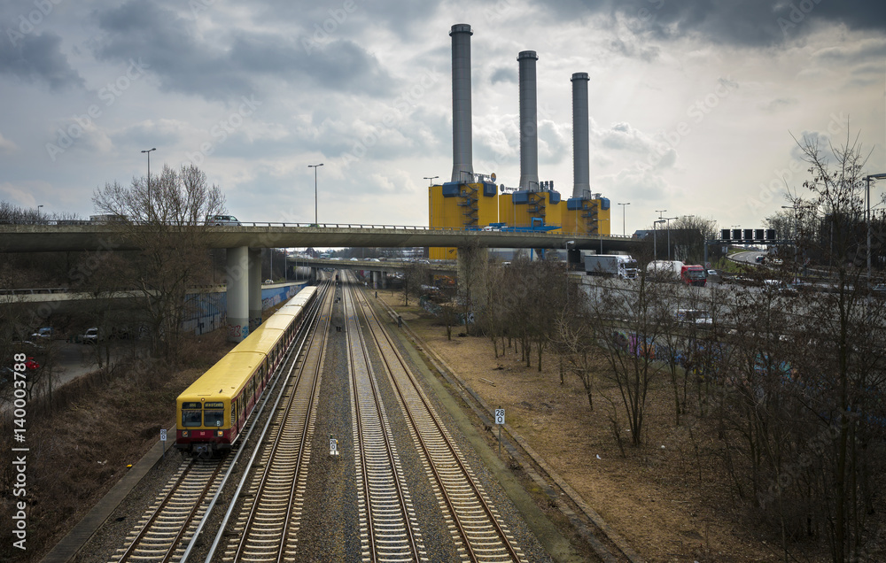 Fototapeta premium Infrastruktur in Berlin