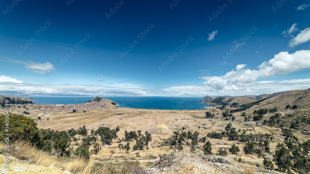 Titicaca lake, Isla del Sol, Bolivia Titicaca lake, Isla del Sol, Bolivia