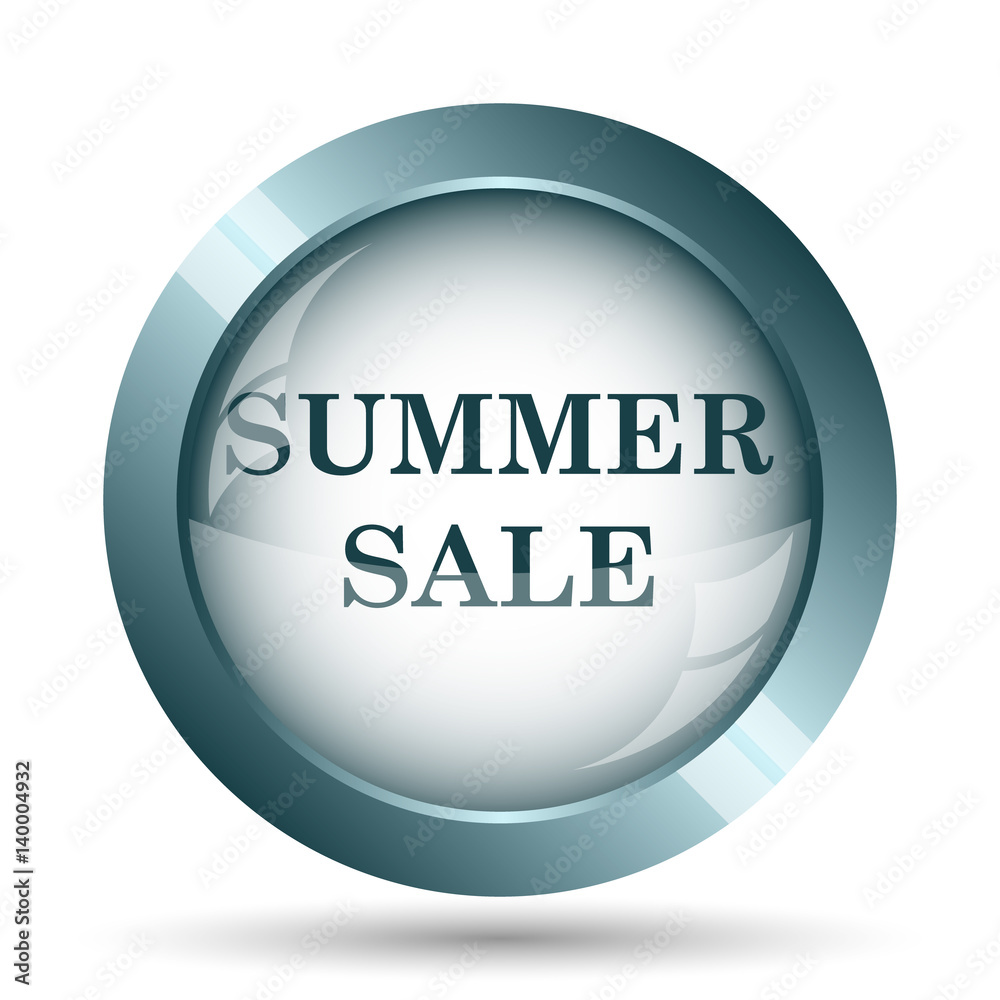 Summer sale icon