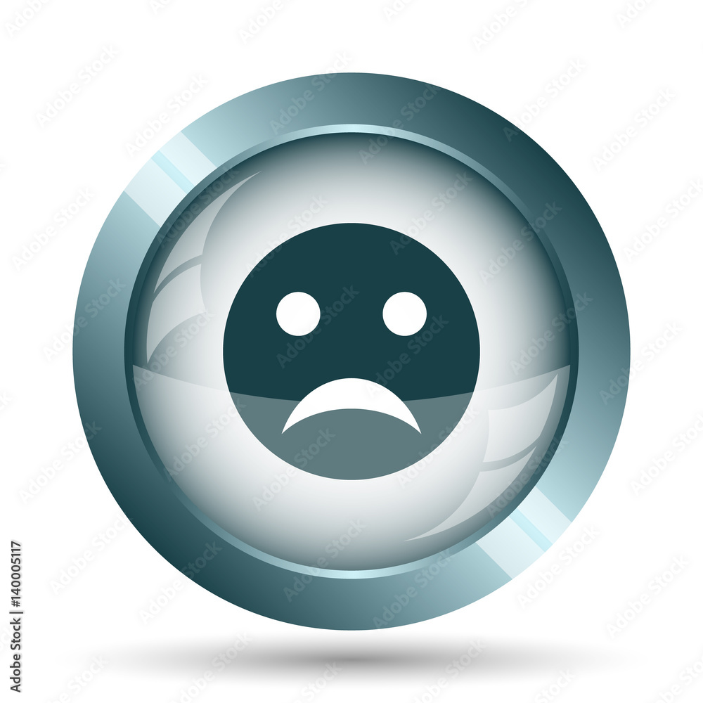 Fototapeta premium Sad smiley icon
