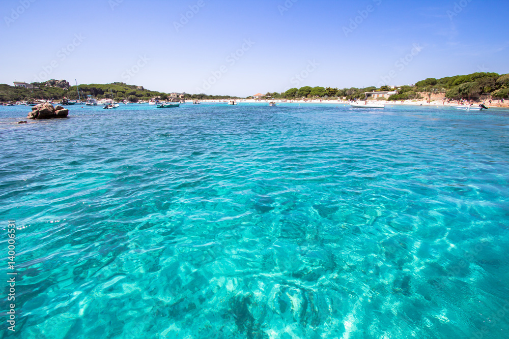 Fototapeta premium Cala Santa Maria, Sardinia, Italy