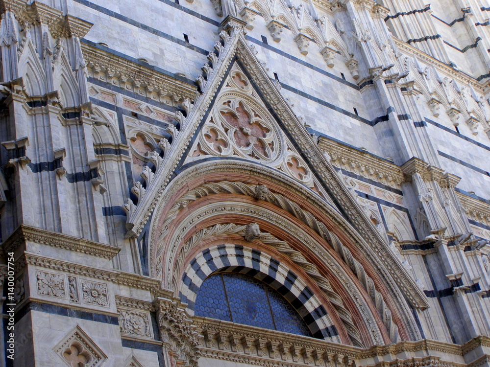 Obraz premium Katedra, Siena, Włochy