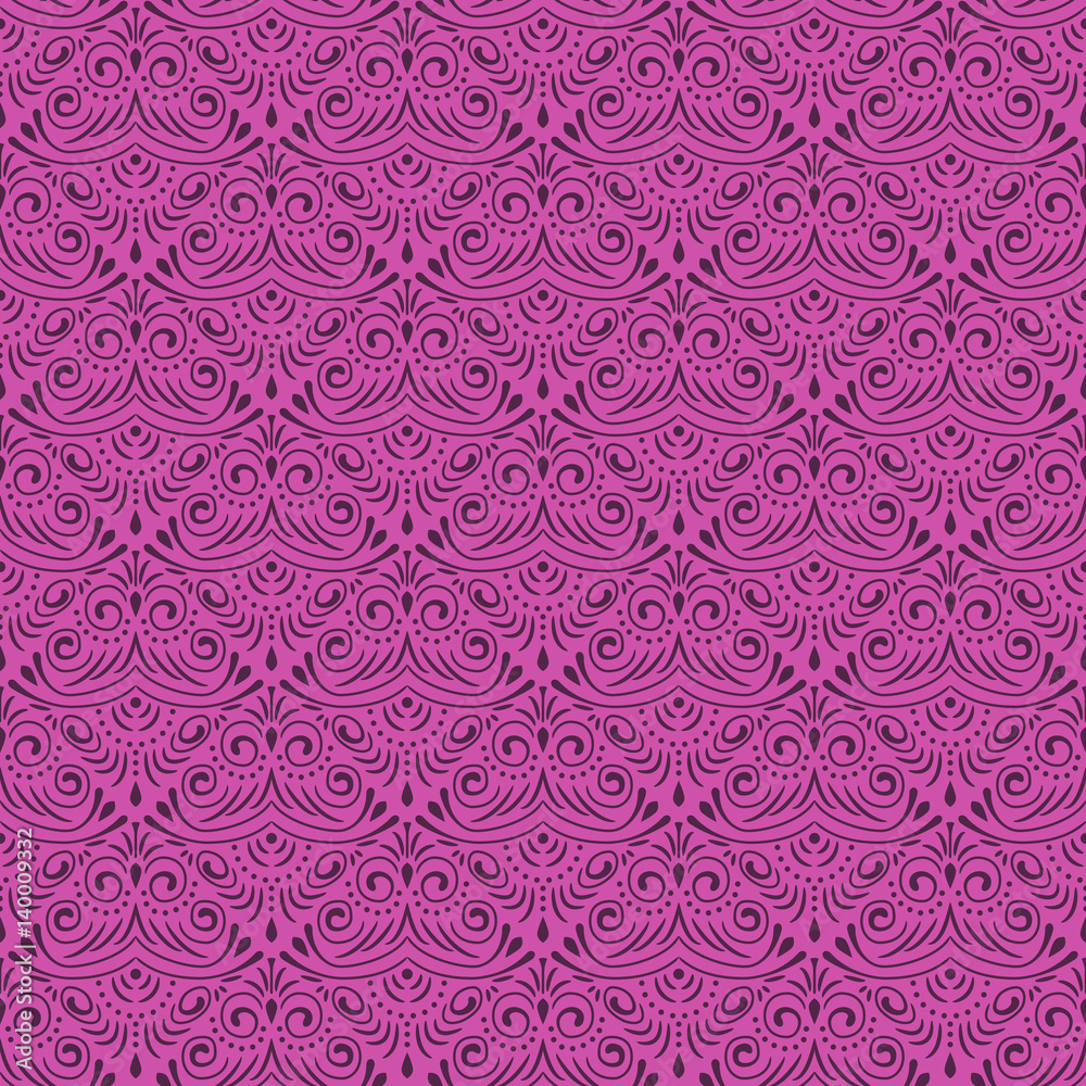 Seamless vector floral wallpaper Seamless vector floral wallpaper