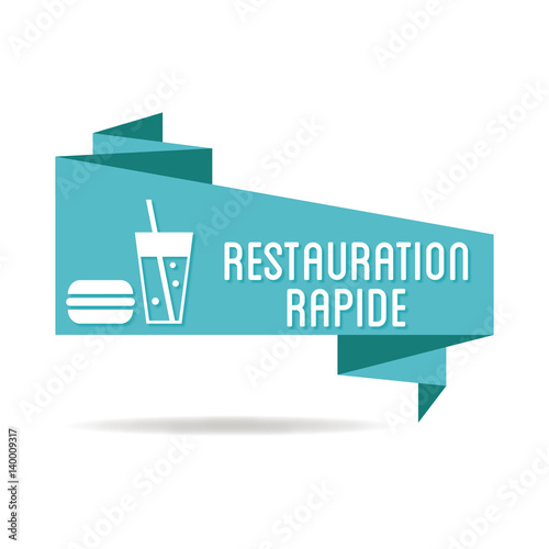 Logo restauration rapide.