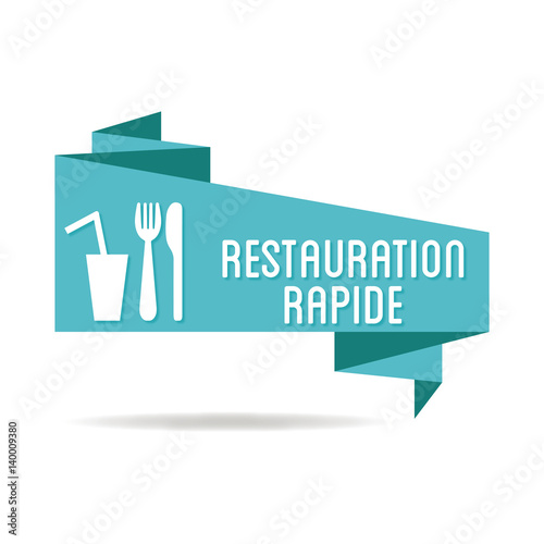 Logo restauration rapide.