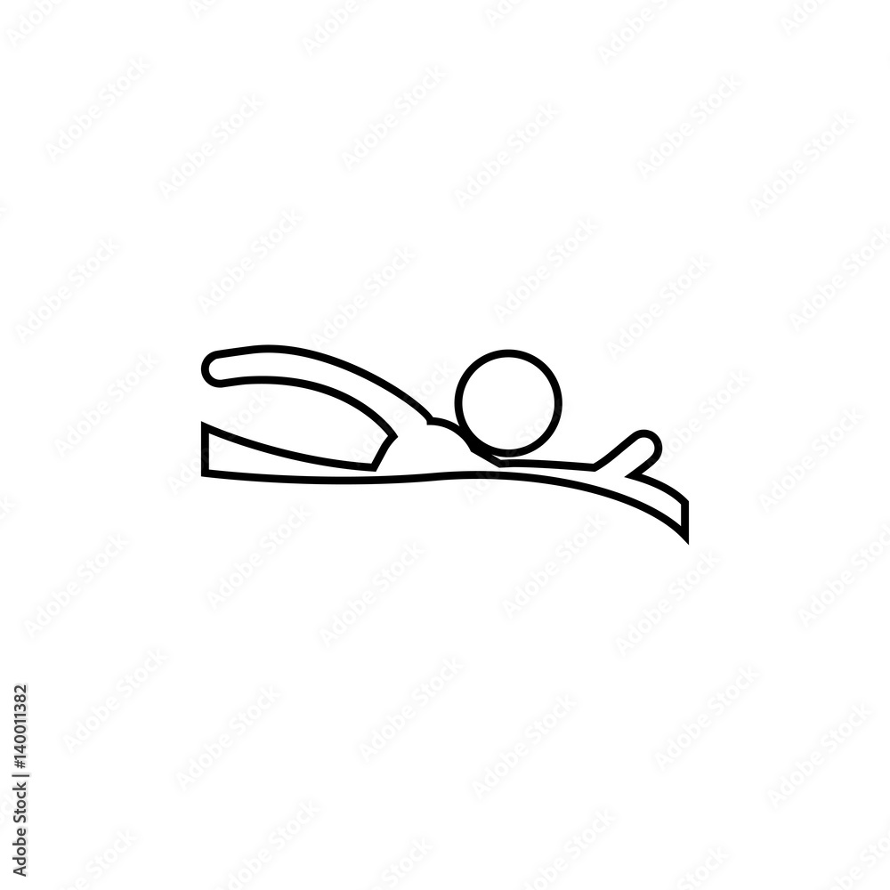 eps 10 vector thin line Swimming sport icon. Summer sport activity pictogram for web, print, mobile. Black athlete sign isolated on gray. Hand drawn competition symbol. Graphic design clip art element eps 10 vector thin line Swimming sport icon. Summer sport activity pictogram for web, print, mobile. Black athlete sign isolated on gray. Hand drawn competition symbol. Graphic design clip art element