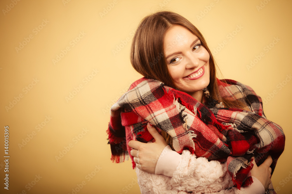 Beautiful model with winter clothes. Beautiful model with winter clothes.
