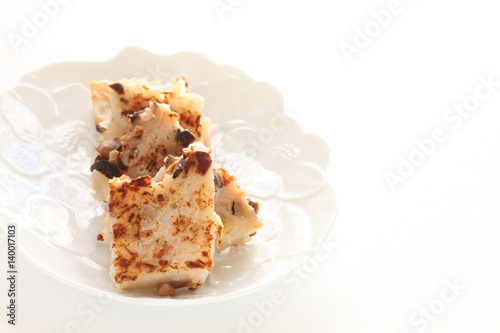 Chinese food, turnip cake photo